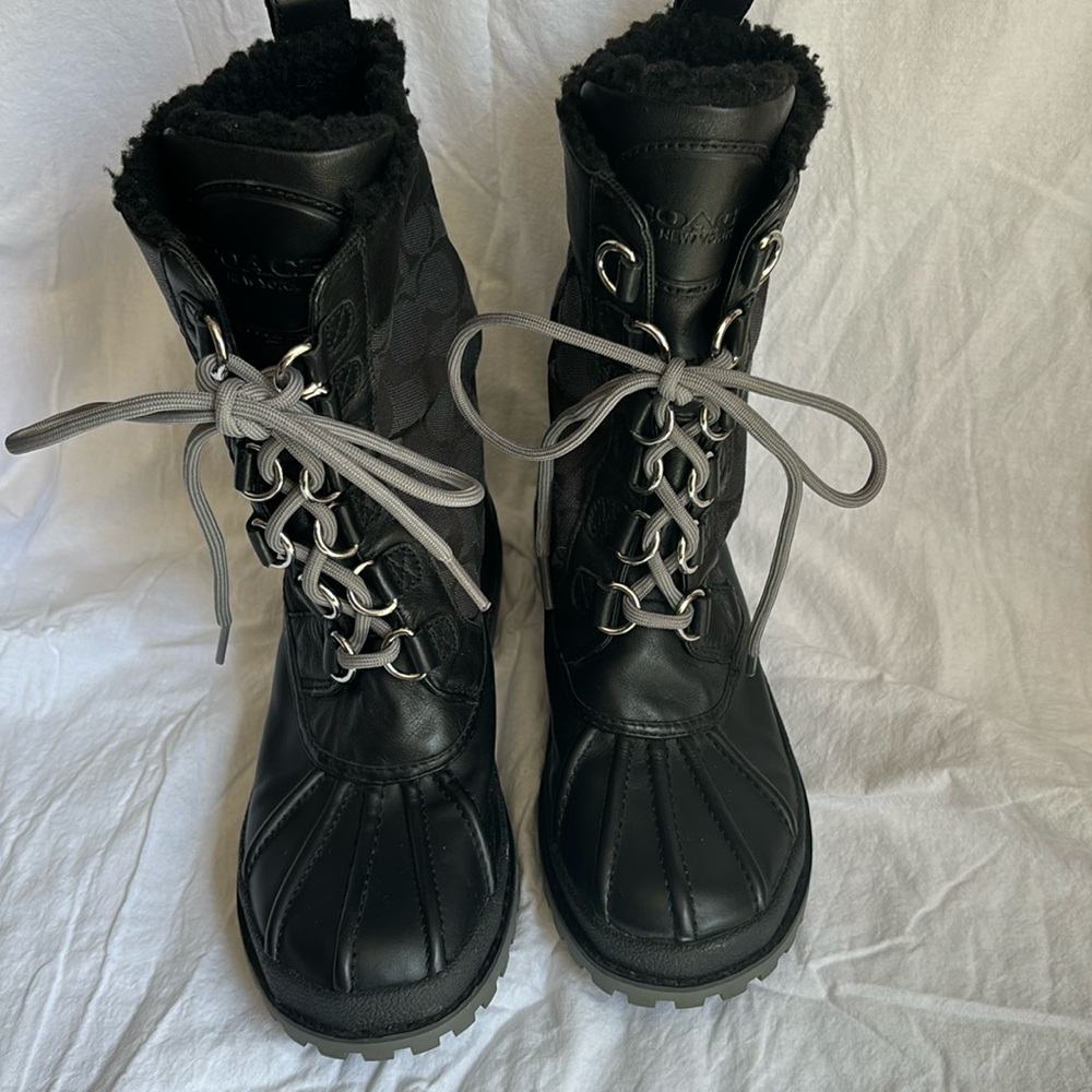 Coach Snow Boots Size 6.5